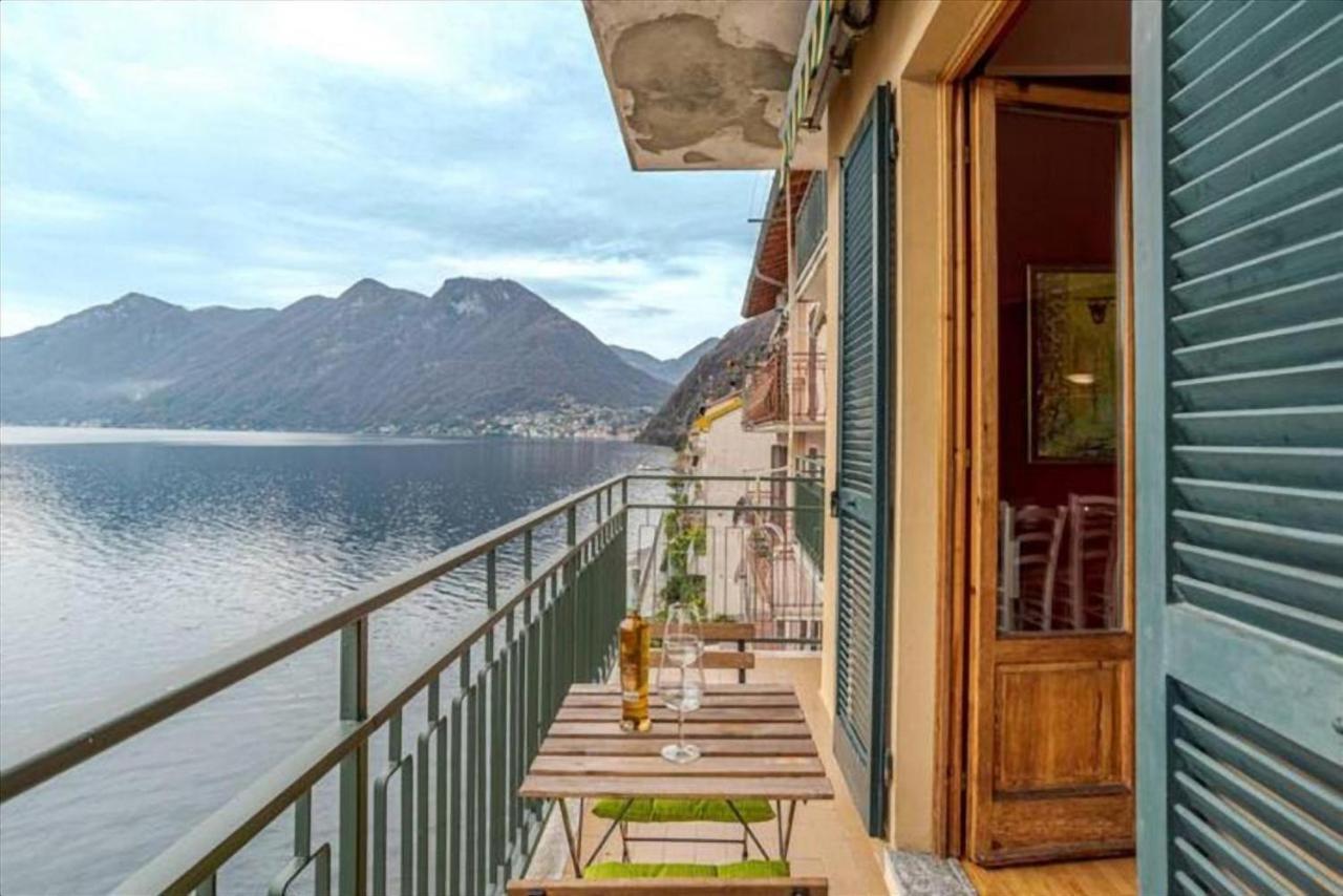 Paolo'S Home - Overlooking The Lake Colonno Exterior foto